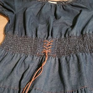 Denim dress